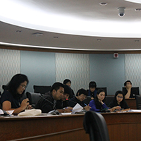 งานประชุมพิจารณาติดตามการเขียน SAR KU ปีการศึกษา 2559